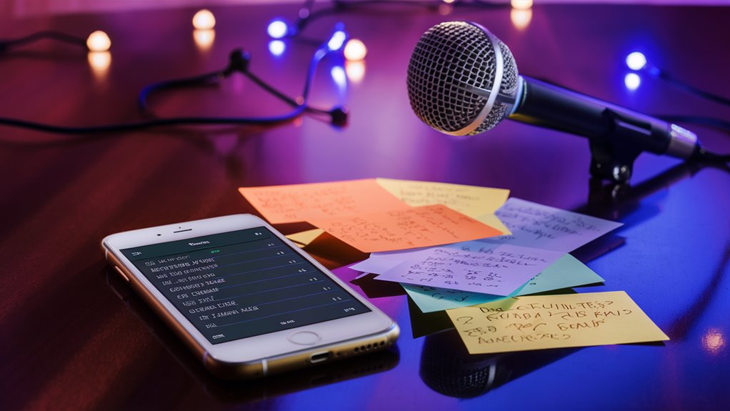 choose music for playlists