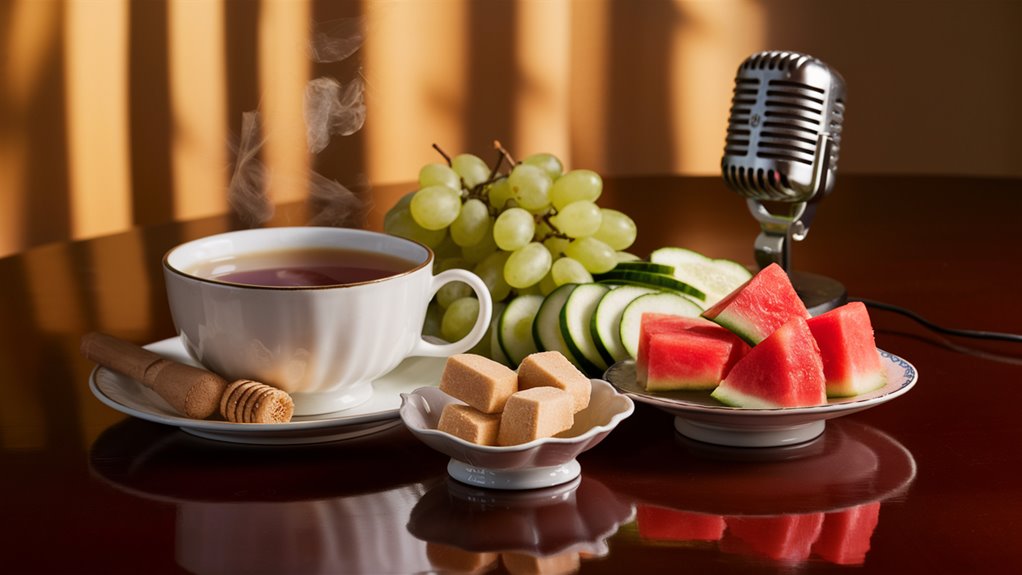 foods supporting vocal health