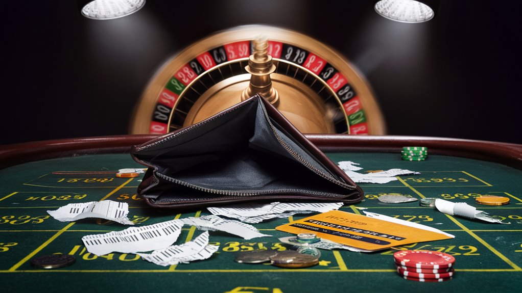 losing control over money