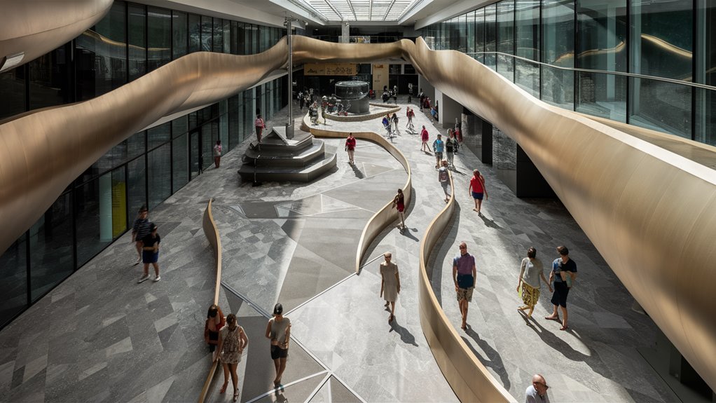 navigate through public spaces