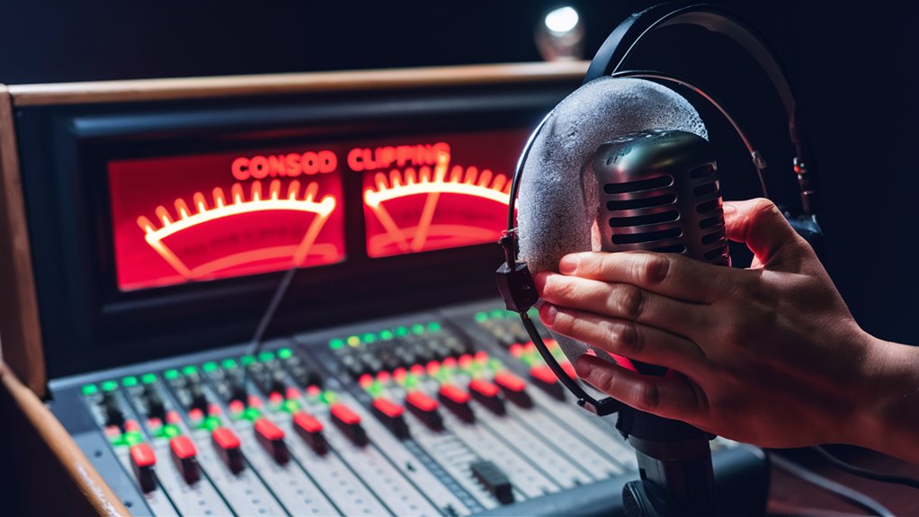 sound recording volume control