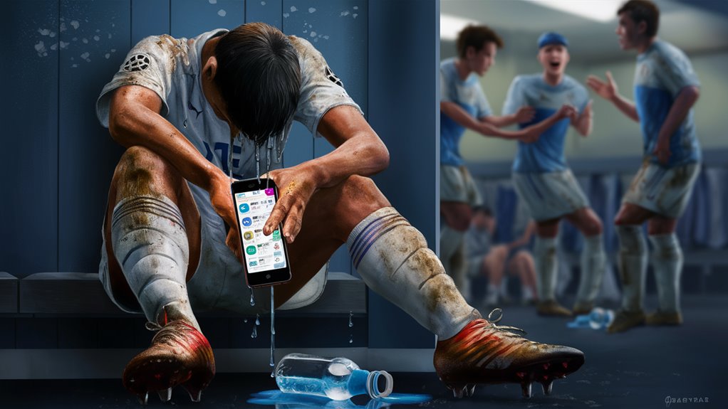 athletes managing stress talk