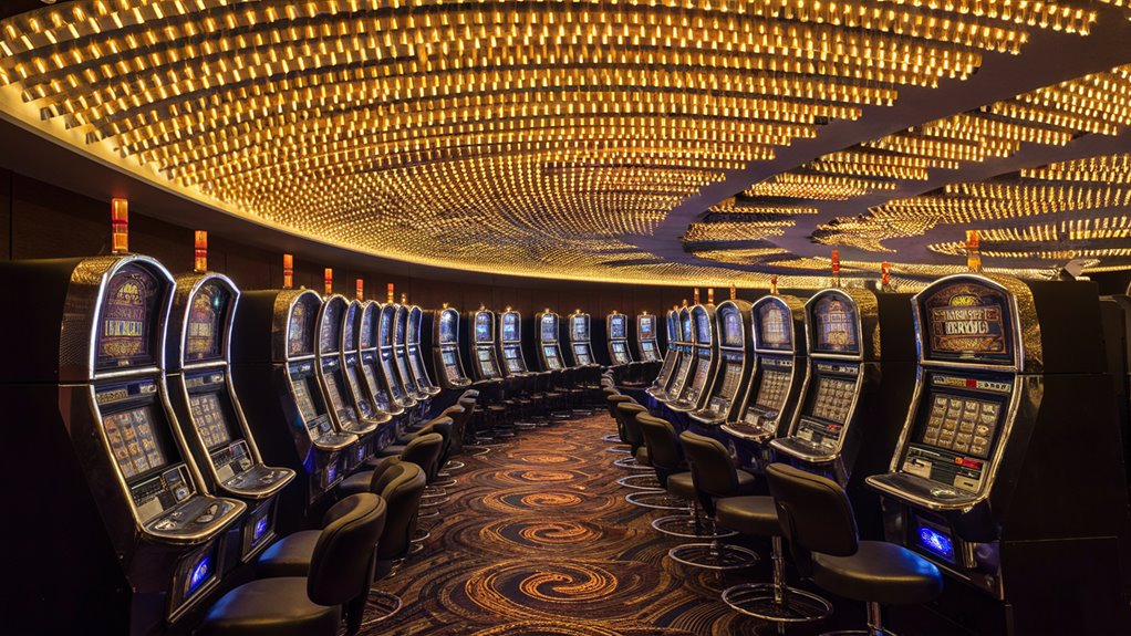 casino lighting controls spending
