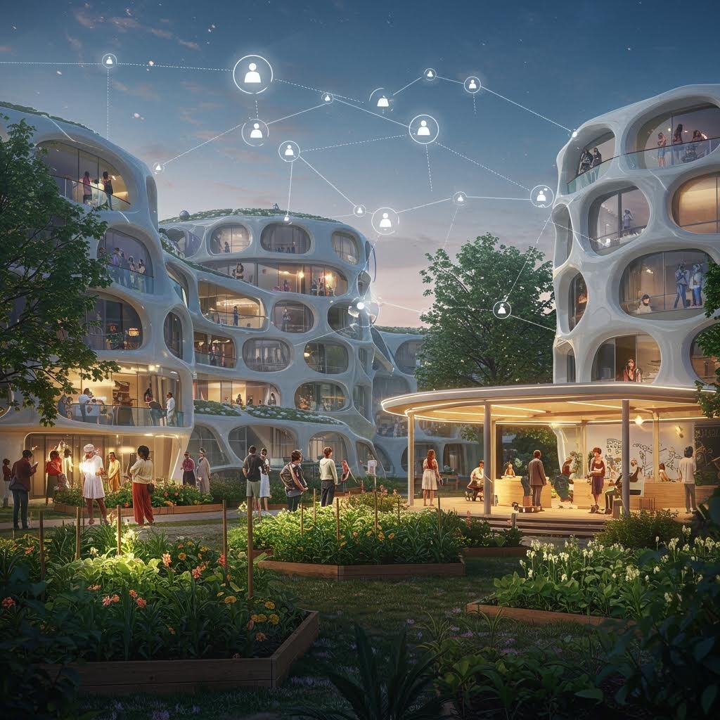 온카스터디 스마트 주거 커뮤니티 네트워크 건축