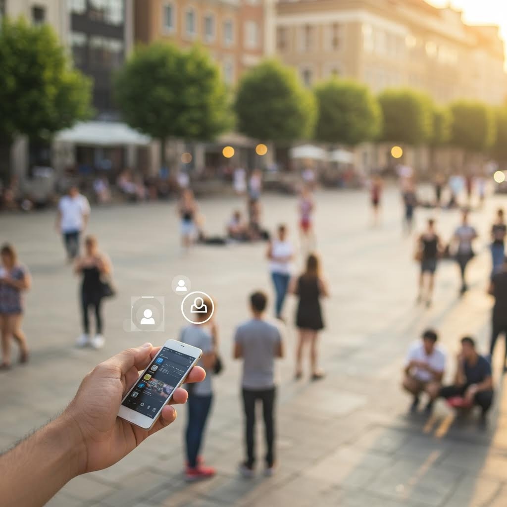 온카스터디 모바일 소셜 연결 공공 광장