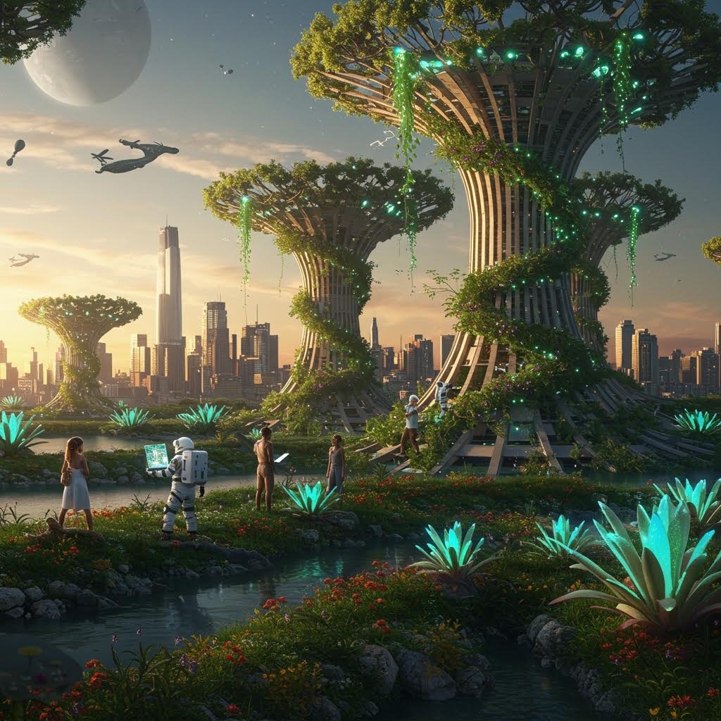 온카스터디 미래 도시 녹색 생태 기술 비전