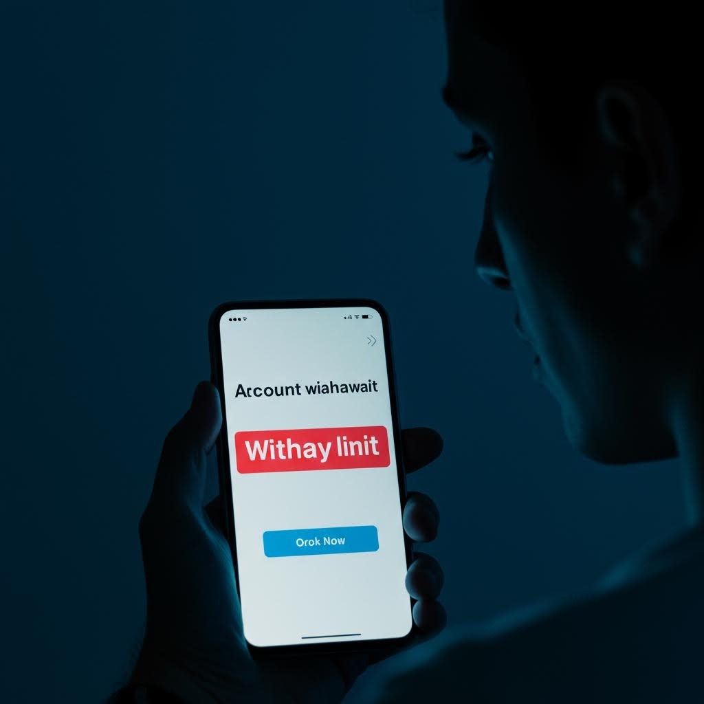 사무실에서 여러 직원들이 대형 홀로그램 화면으로 출금 한도(WITHDRAWAL LIMIT), 거래 내역, 센세이션 리미트 등을 확인하고 분석하는 장면